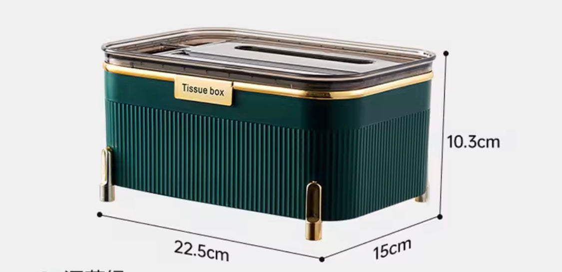 Light Luxury Living Room Tissue Box, Desktop Tissue Box With Mobile Phone Holder, Multifunctional Bathroom Tissue Storage Box Light Luxury Living Room Tissue Box, Desktop Tissue Box With Mobile Phone Holder, Multifunctional Bathroom Tissue Storage Box